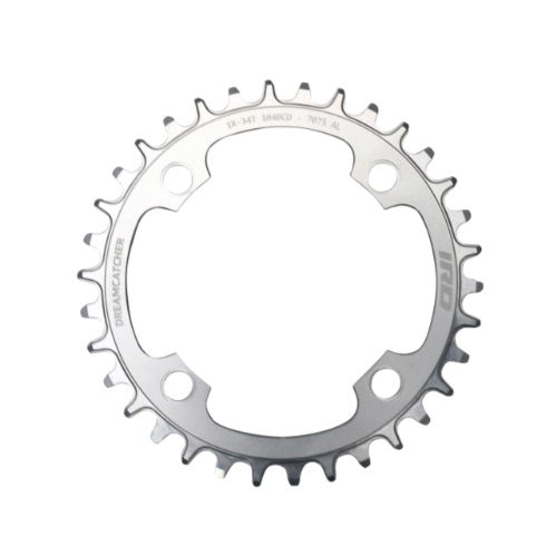 Interloc Racing Design Dreamcatcher 9-12sp 104BCD  38t, Silver-0