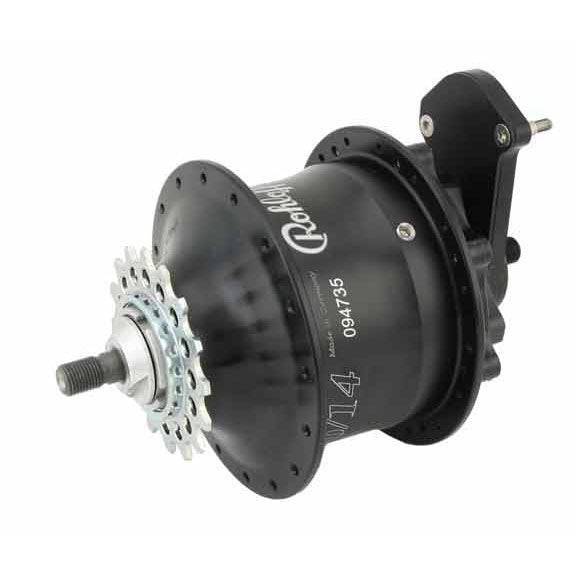 Rohloff Speedhub 500/14 TS, Bolt-On, Disc, 32h, Black-0