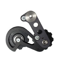 Rohloff XC/SS Chain Tensioner, 0mm Offset, Twin-Pulley, Black-0