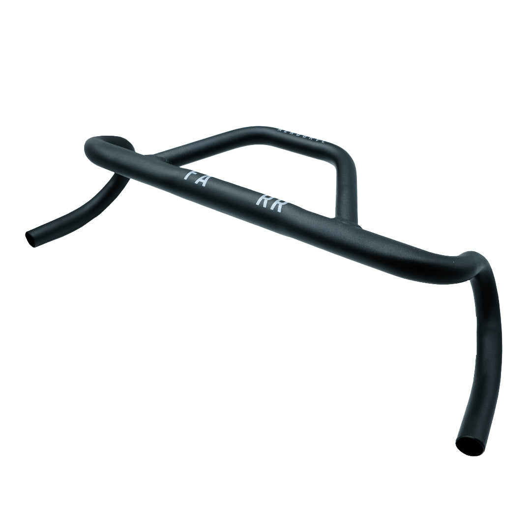 Ridefarr Aero Gravel Alloy Handlebar (31.8) 42cm - Black-0