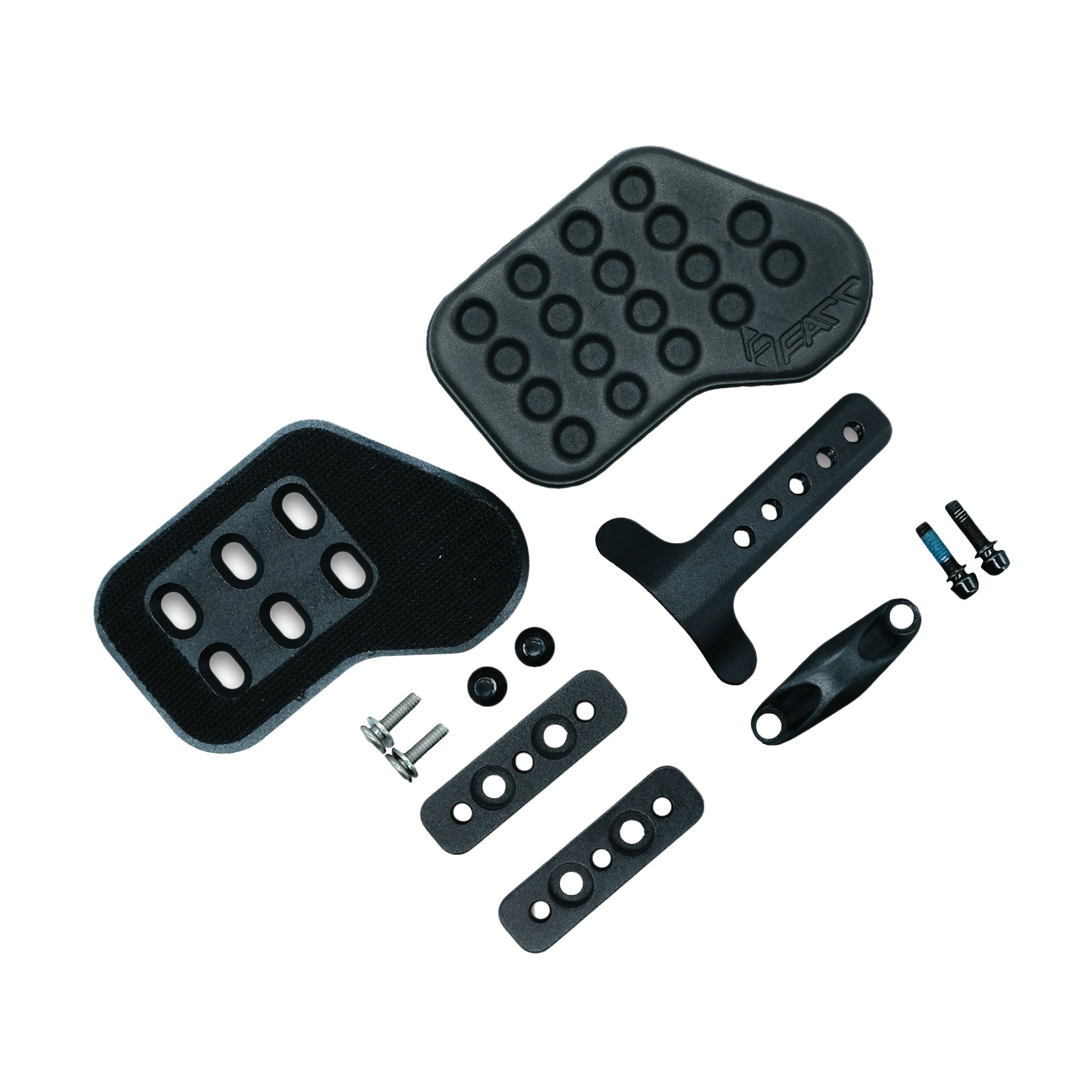 Ridefarr Arm Rest Kit, Offset, V2 - Black-0