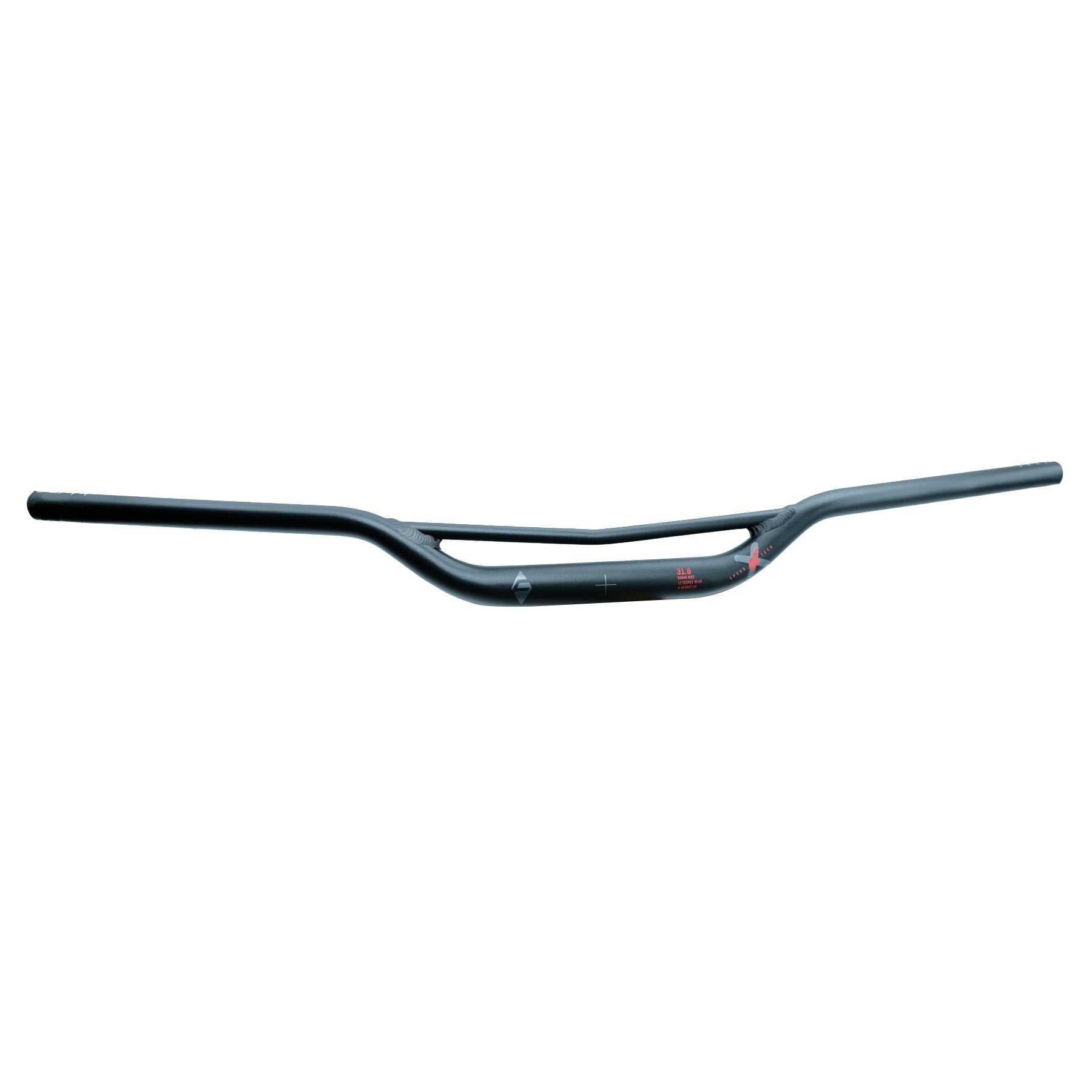 Ridefarr Alloy Supa-Riser MTB Handlebar (31.8) 820mm, Black-0