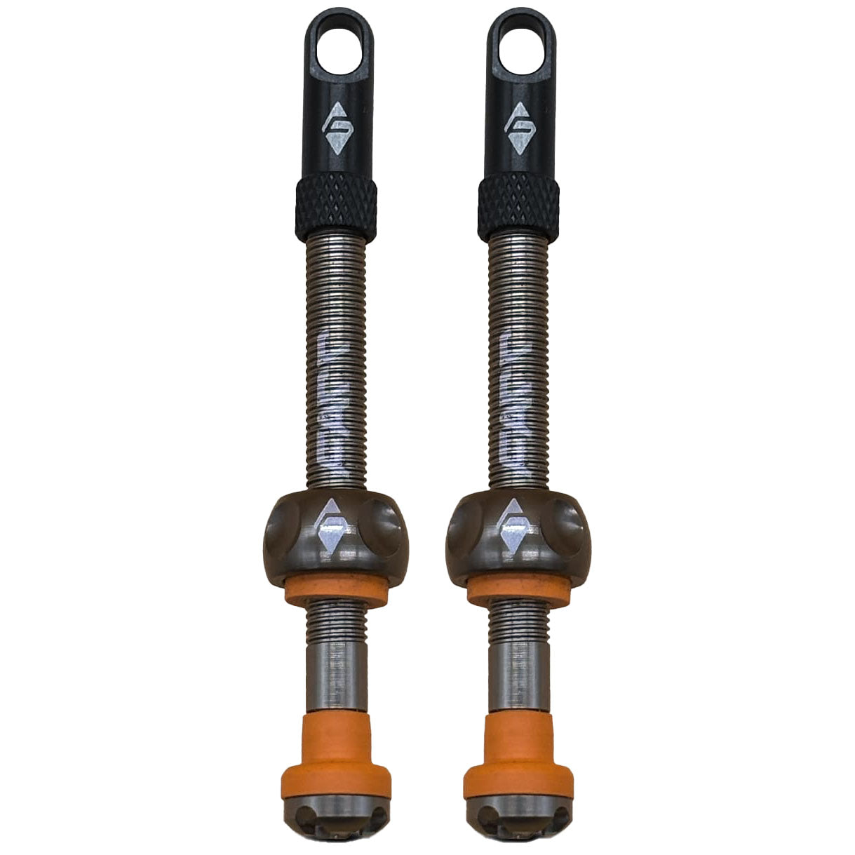 Ridefarr Supa-Flow Tubeless Valve Stem, 60mm (Pair) Bronze-0