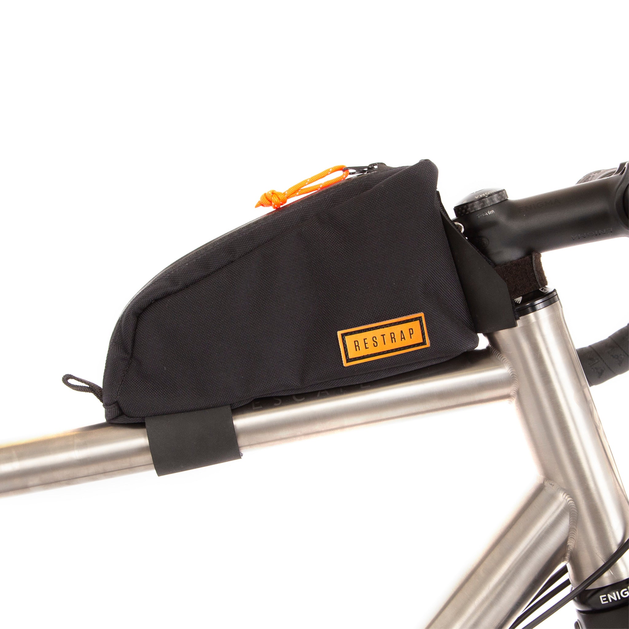 Restrap Top Tube Bag, Black-0