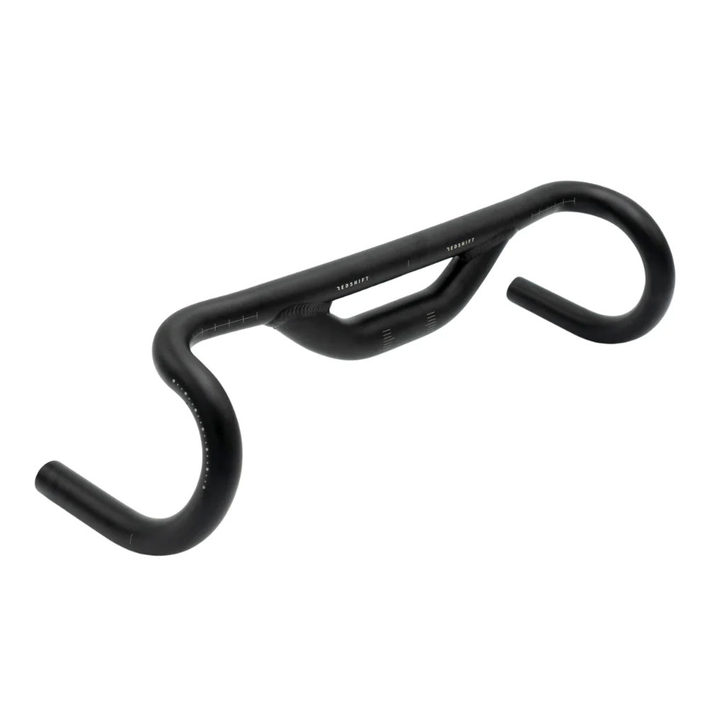 Redshift Sports Top Shelf Drop Bar 70mm Rise 10 deg- 50cm, Black-0