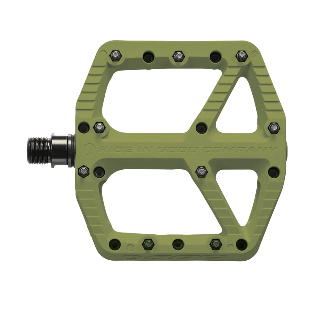 SDG Comp Pedals, Olive Green-0