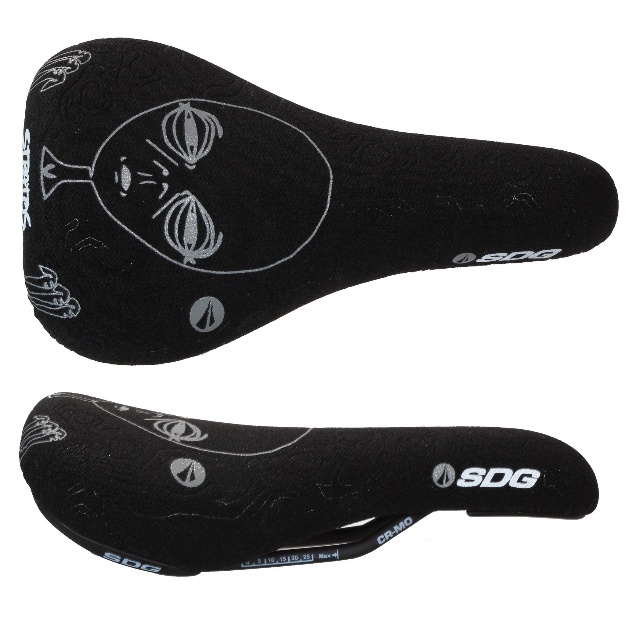 SDG Apollo RL Saddle, Lemoine Stratos Signature, Kevlr Blk-0