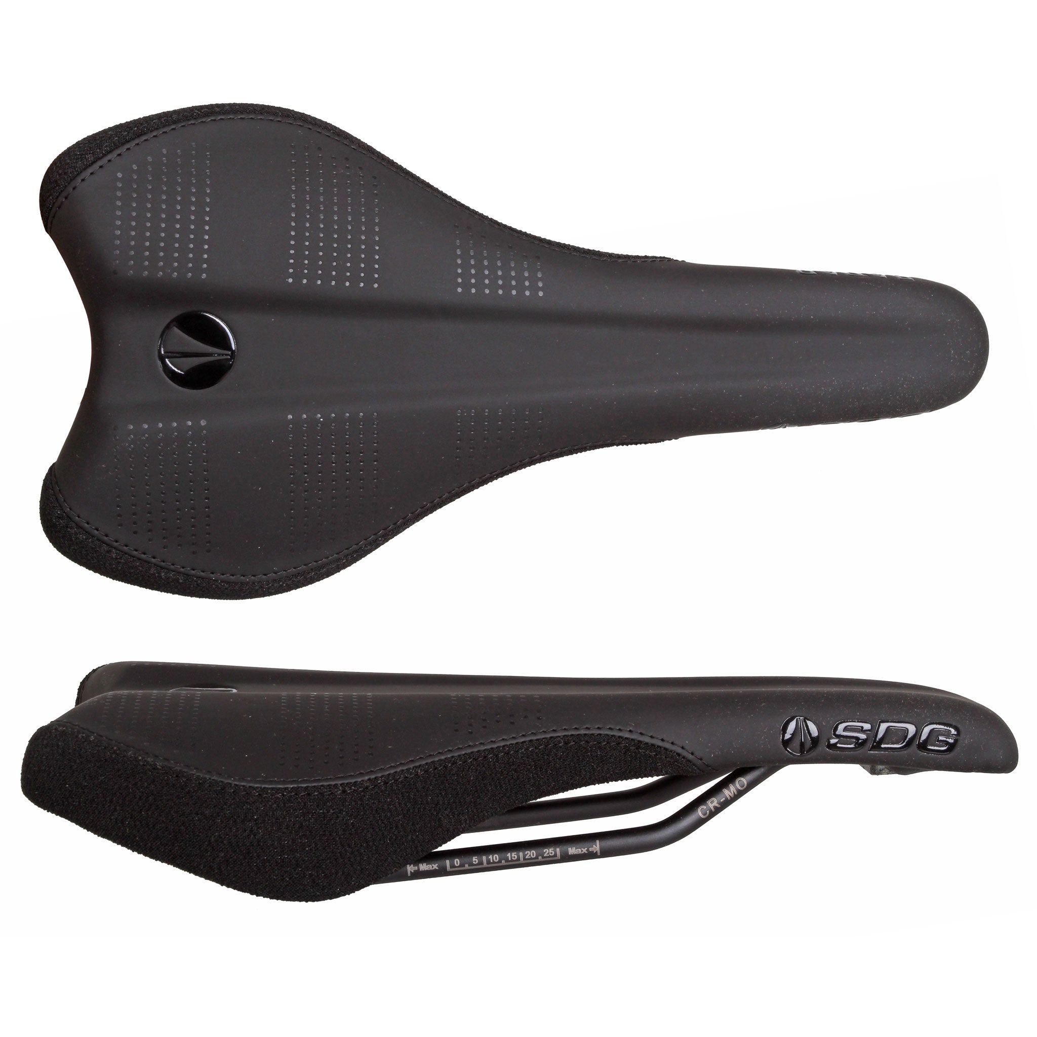 SDG Radar Mtn Saddle, CrMo Rails - Black-0