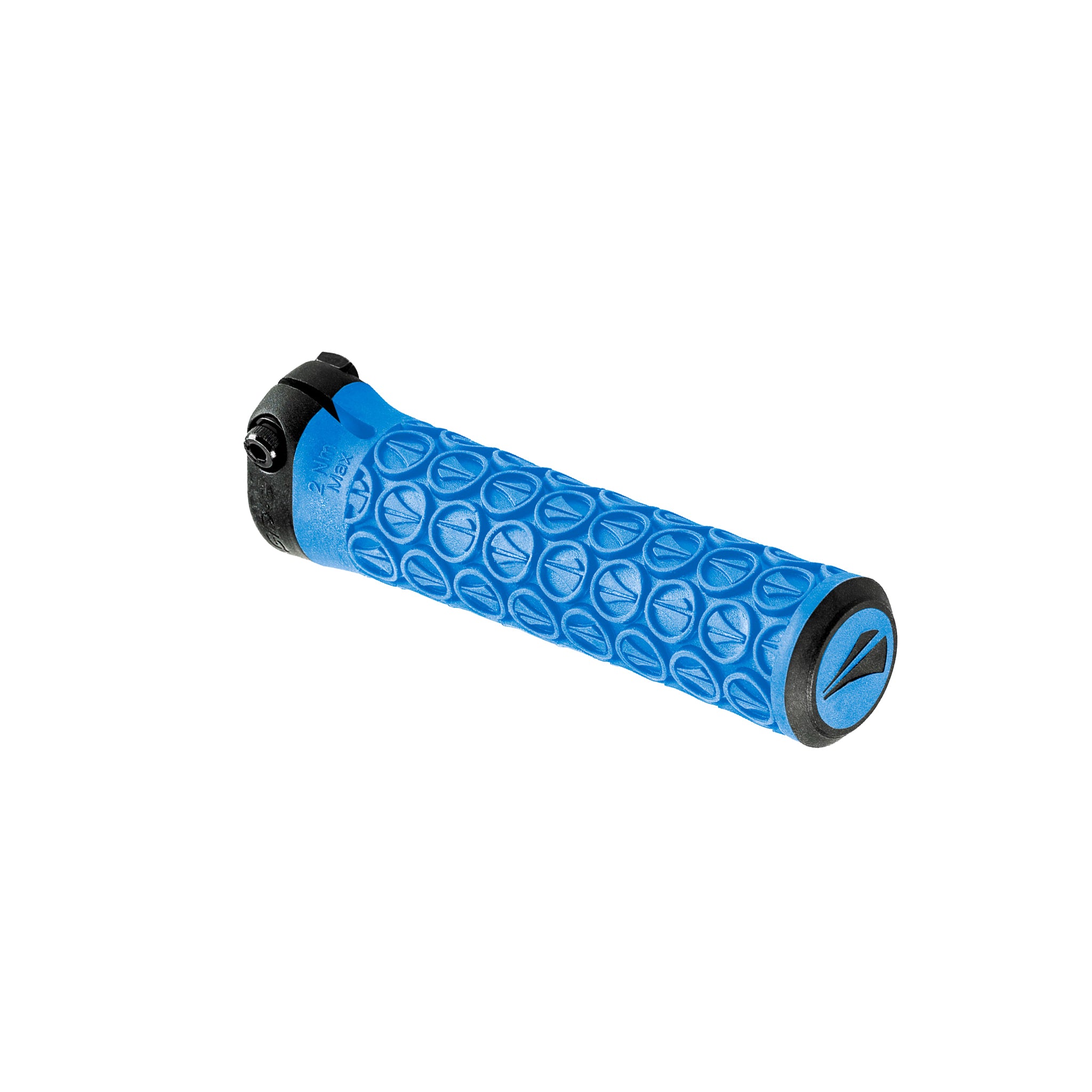 SDG Slater Jr Lock-On MTB Grips - Cyan Blue/Blk-0