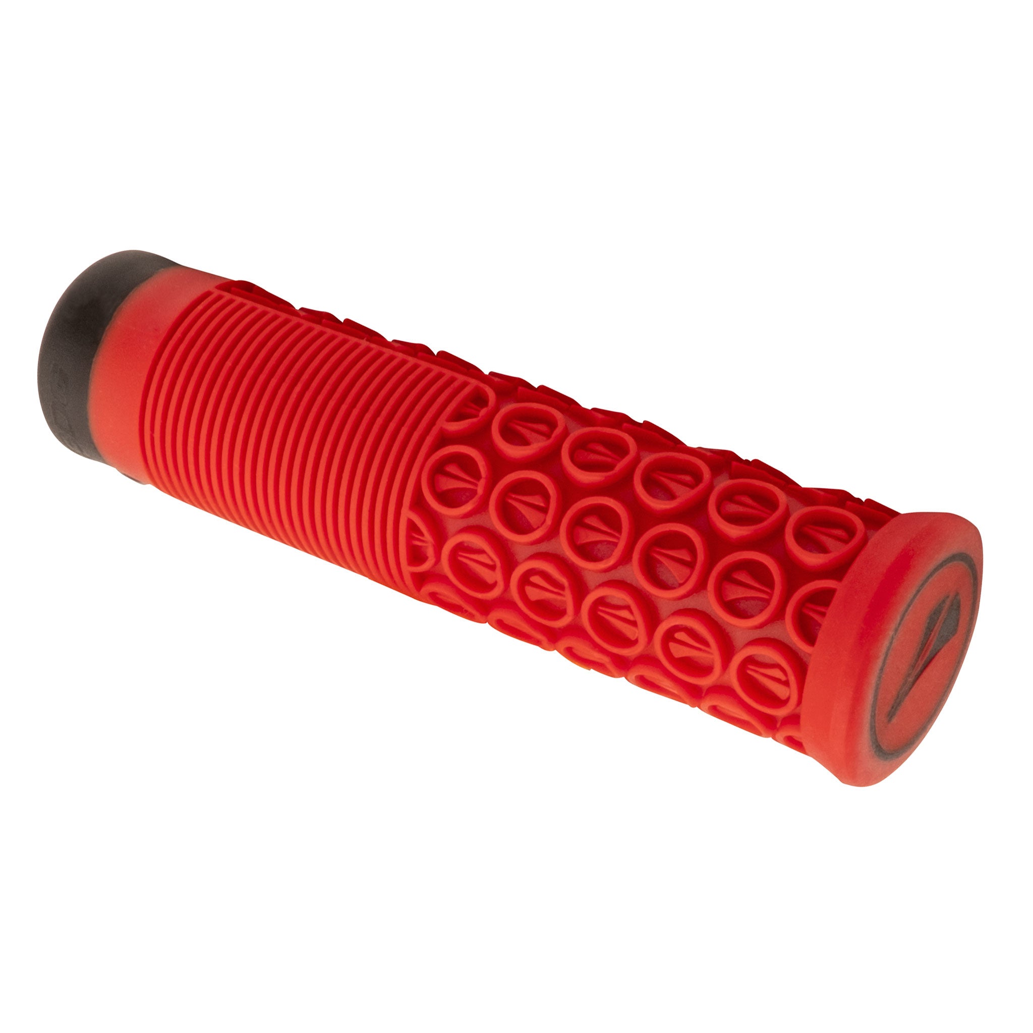 SDG Thrice 31 Lock-On MTB Grips - Red-0
