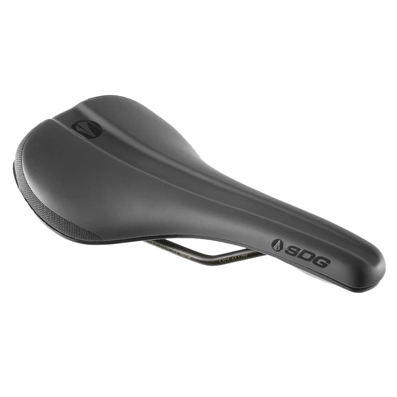 SDG Bel-Air V3 Air Foam Saddle, Lux-Alloy Rails, Black-0