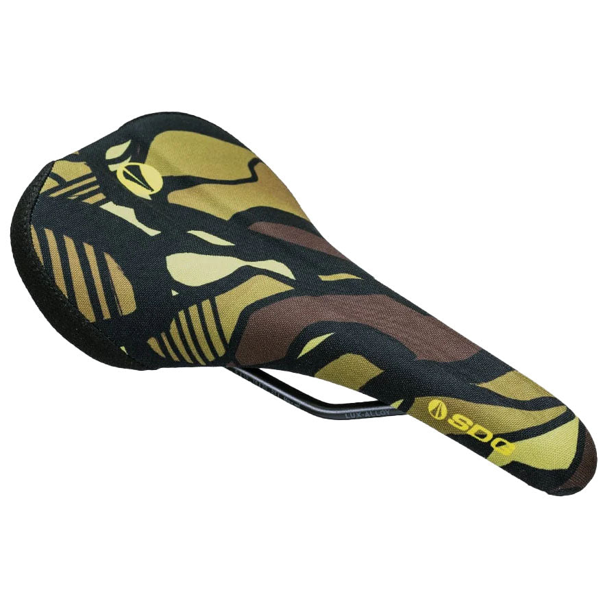 SDG Bel-Air V3 Terra Firma Saddle,Lux Rails, Robots, Camo-0