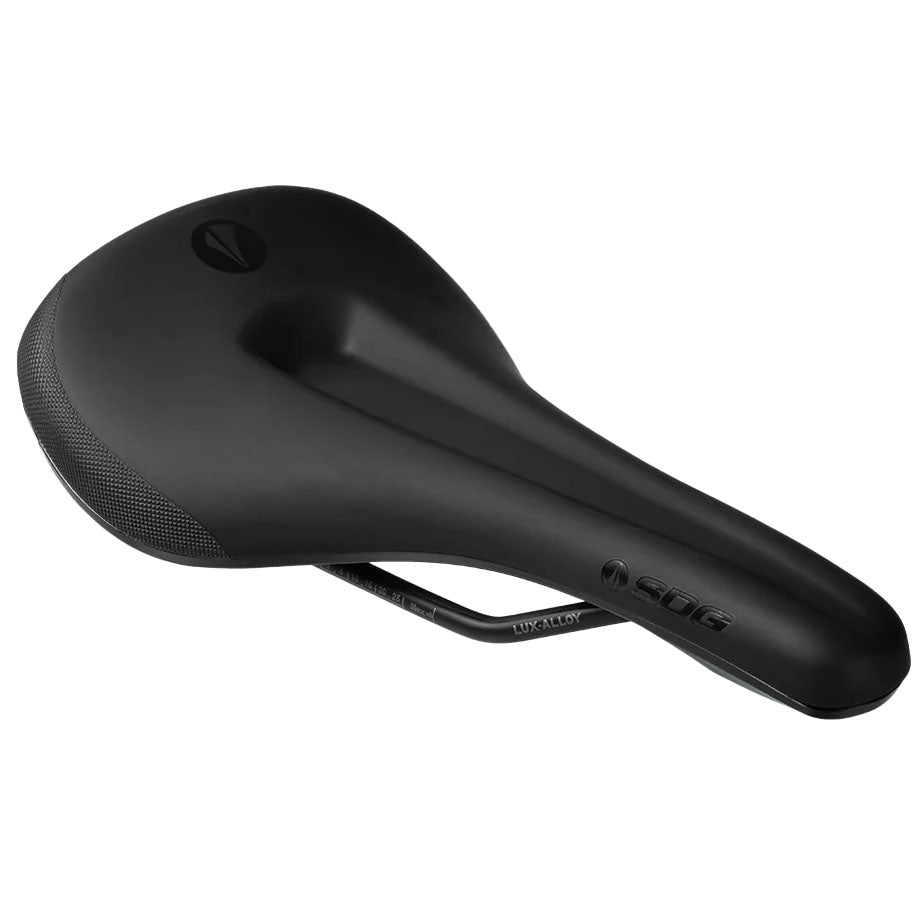 SDG Bel-Air V3 Max Saddle, Steel Rails, Black/Black-0