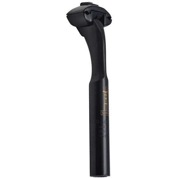Soma Wakizashi Aero Seatpost, 27.2 x 218mm - Black-0