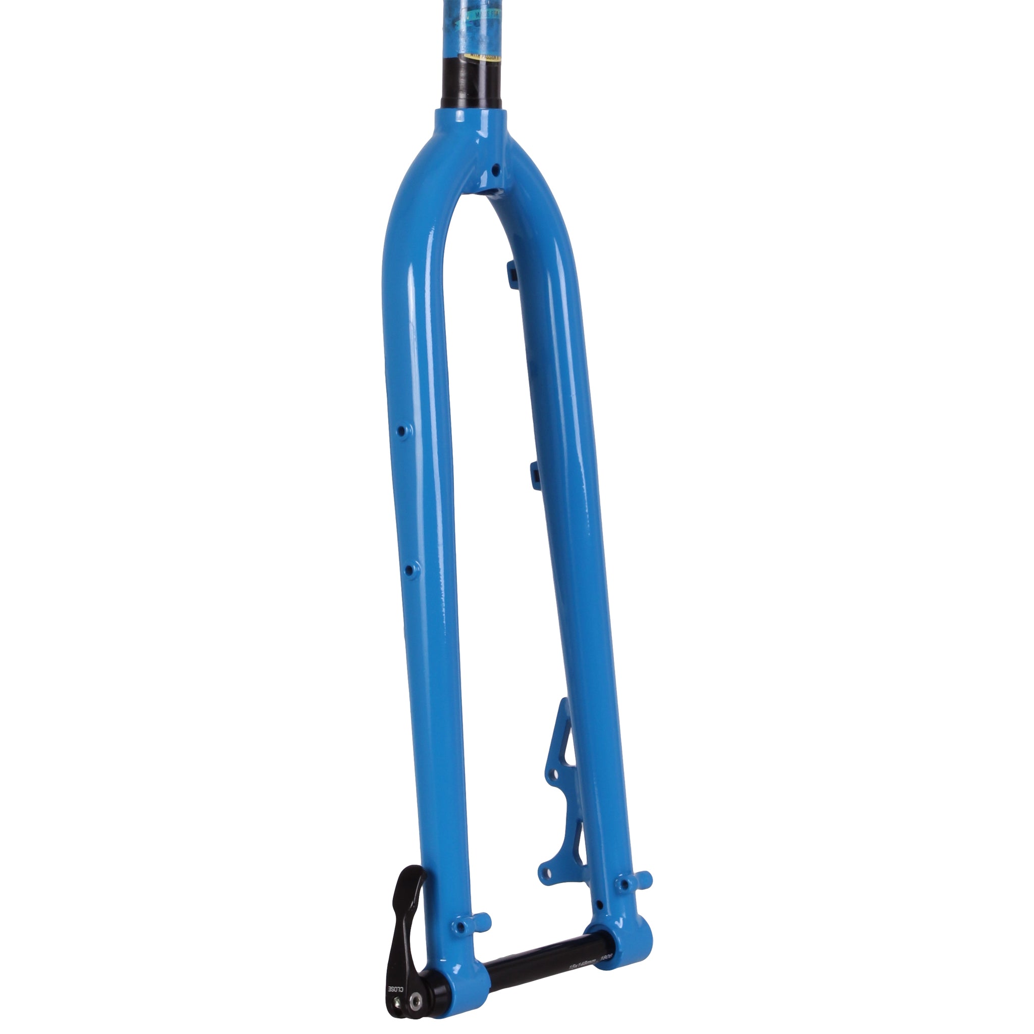 Soma Wolverine Unicrown TA CX Fork, 700c 1-1/8" Blue-0