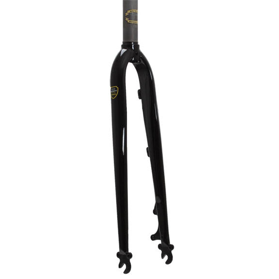Soma Straight Blade CX Disc Fork, 1-1/8", Black-0