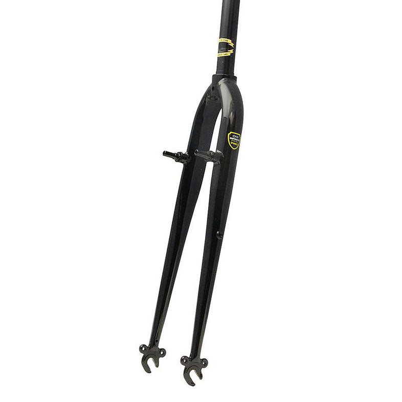Soma Straight Blade CX Cantilever Fork, 1-1/8", Black-0