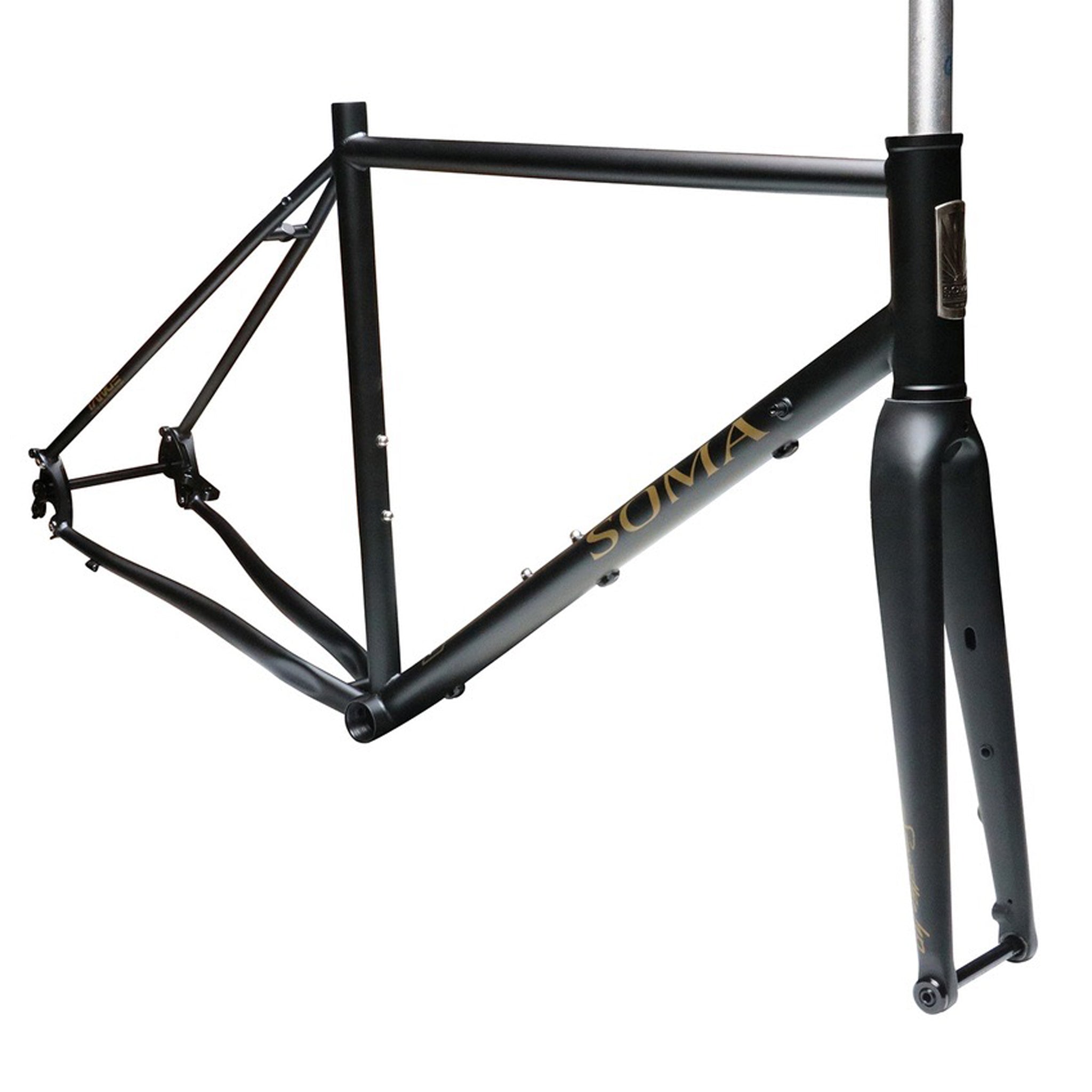 Soma Smoothie HP Road Frameset , 56cm - Matte Black-0