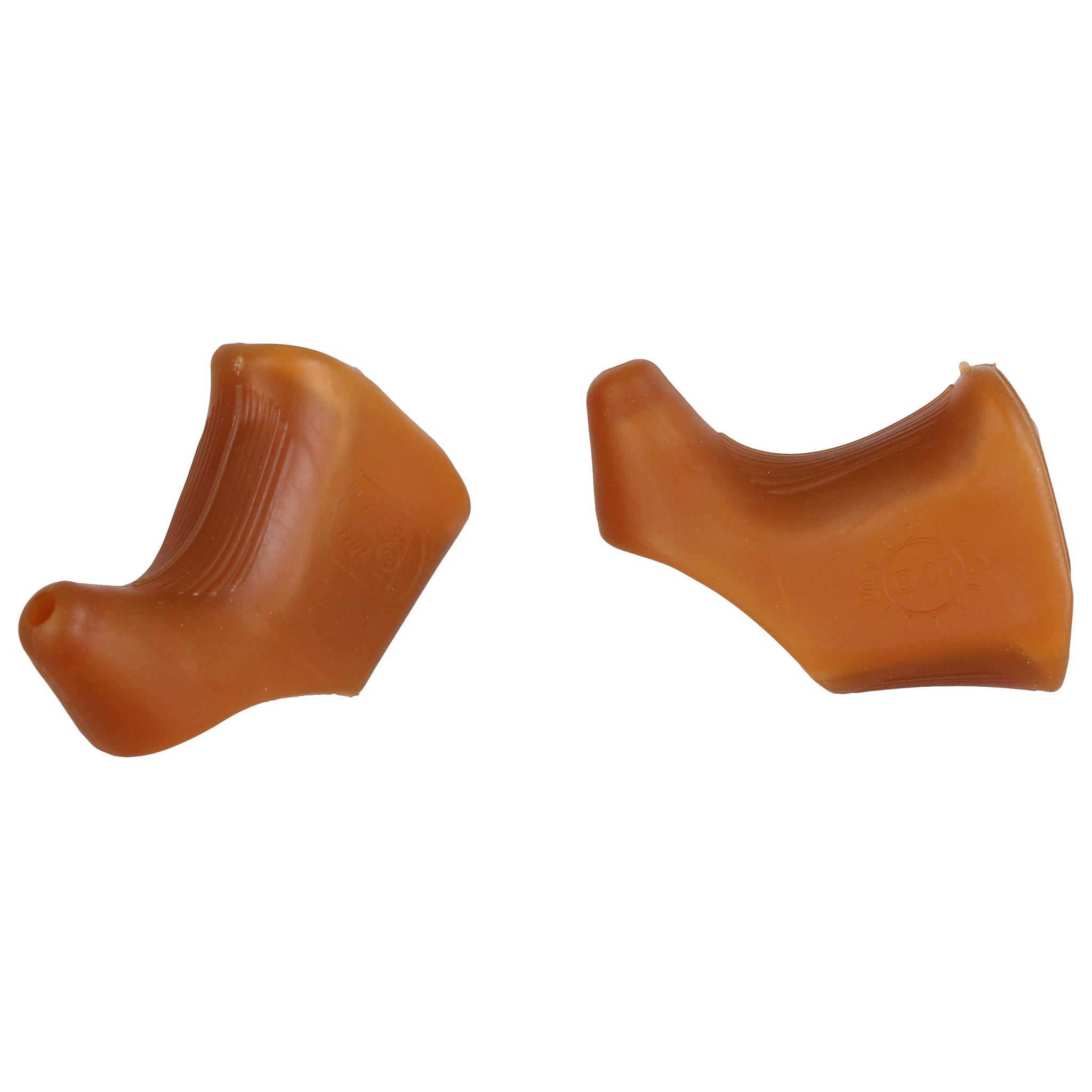 Soma Brake Lever Hoods, Campy - Gum-0