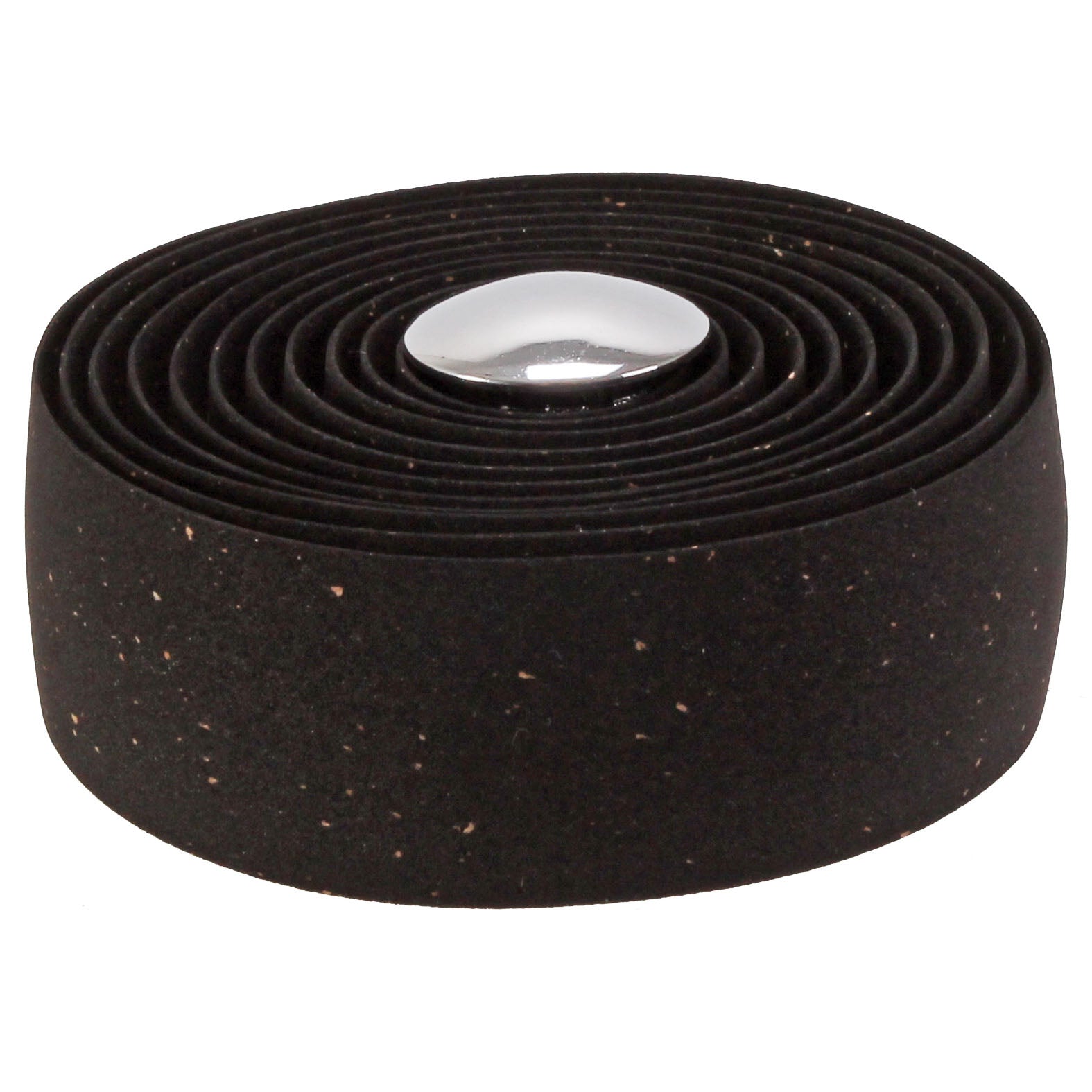 Soma Thick and Zesty Cork Bar Tape, Black-0