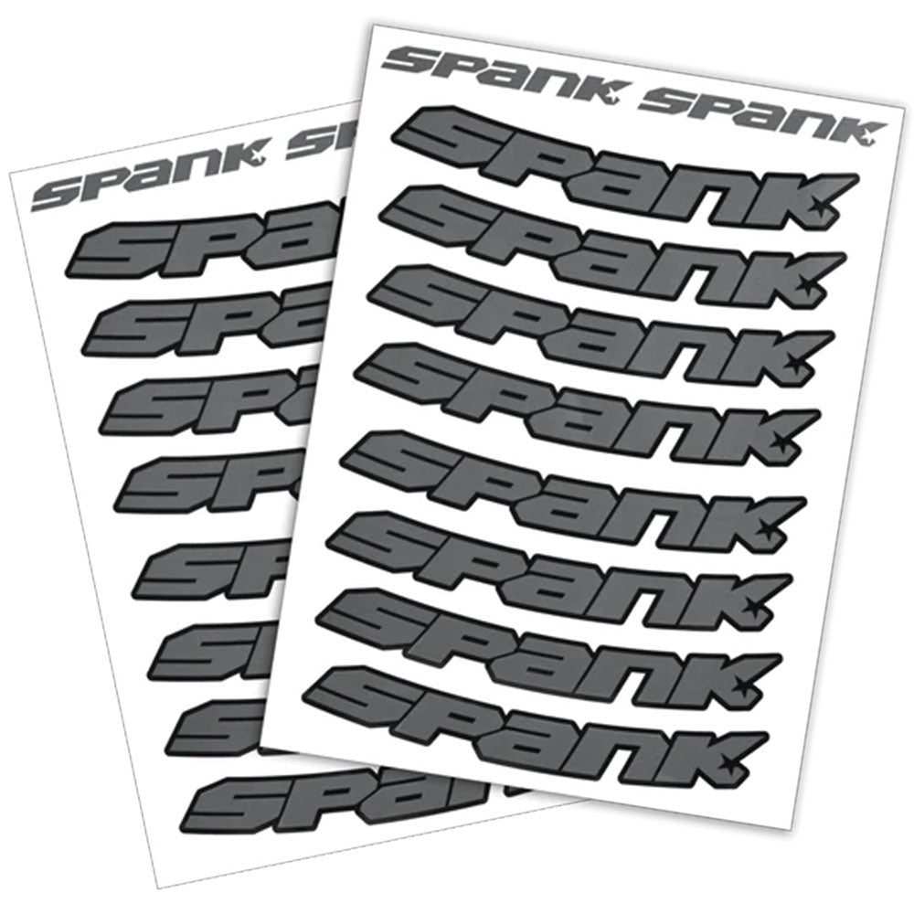 Spank Spank Rim Decals - Gray-0