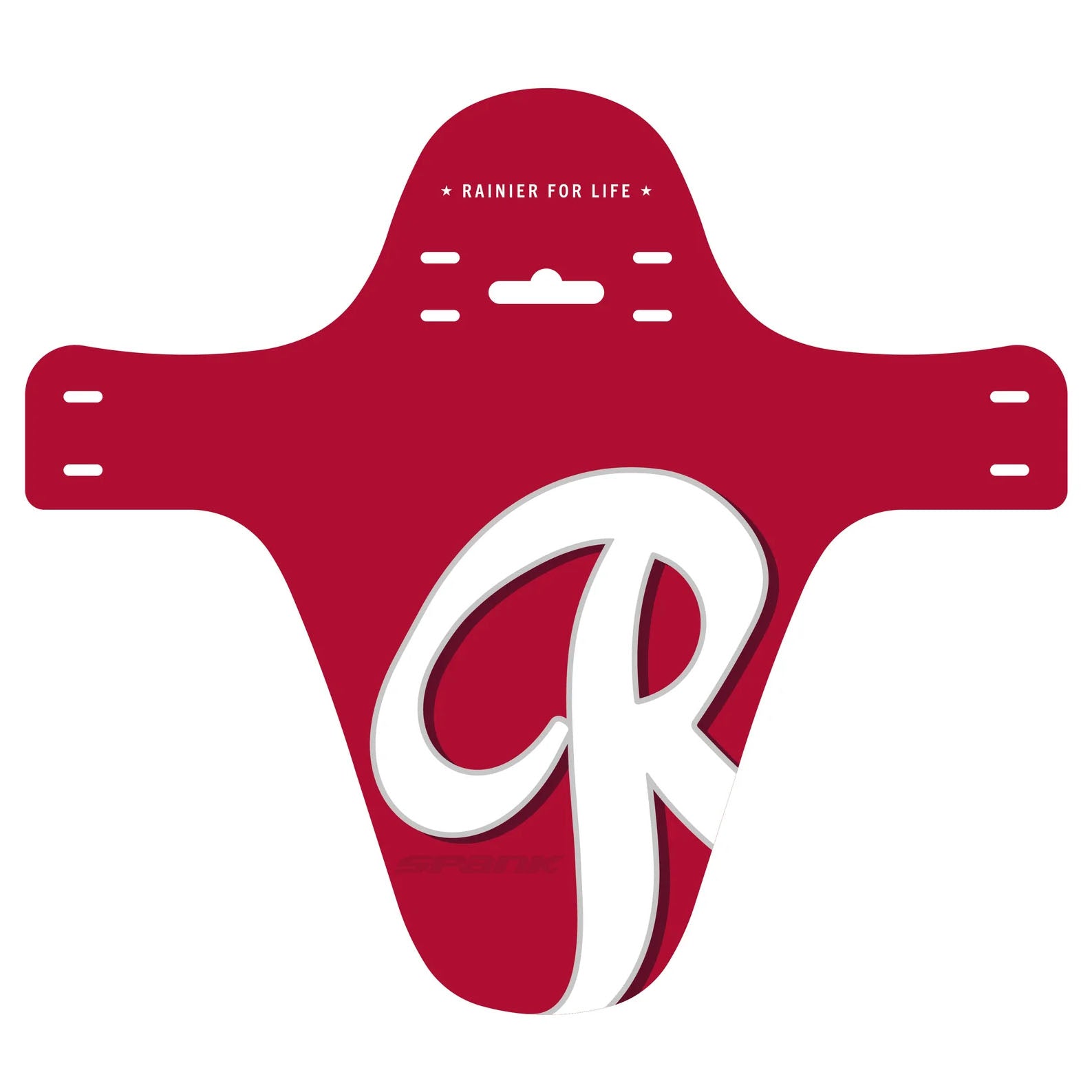 Spank Mud Fender, Rainier Beer, Red-0