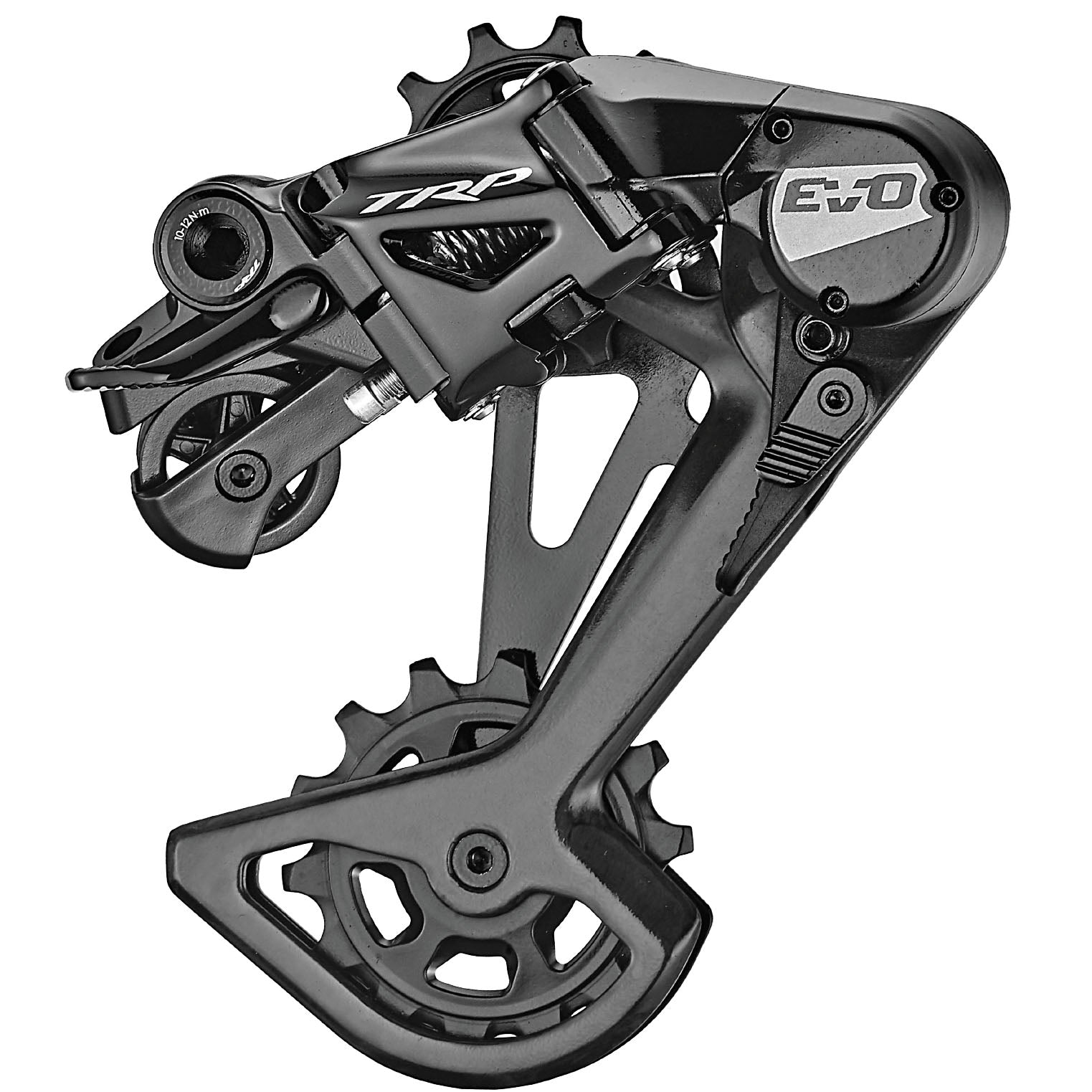 TRP EVO 12sp Rear Derailleur, Black/Silver-0