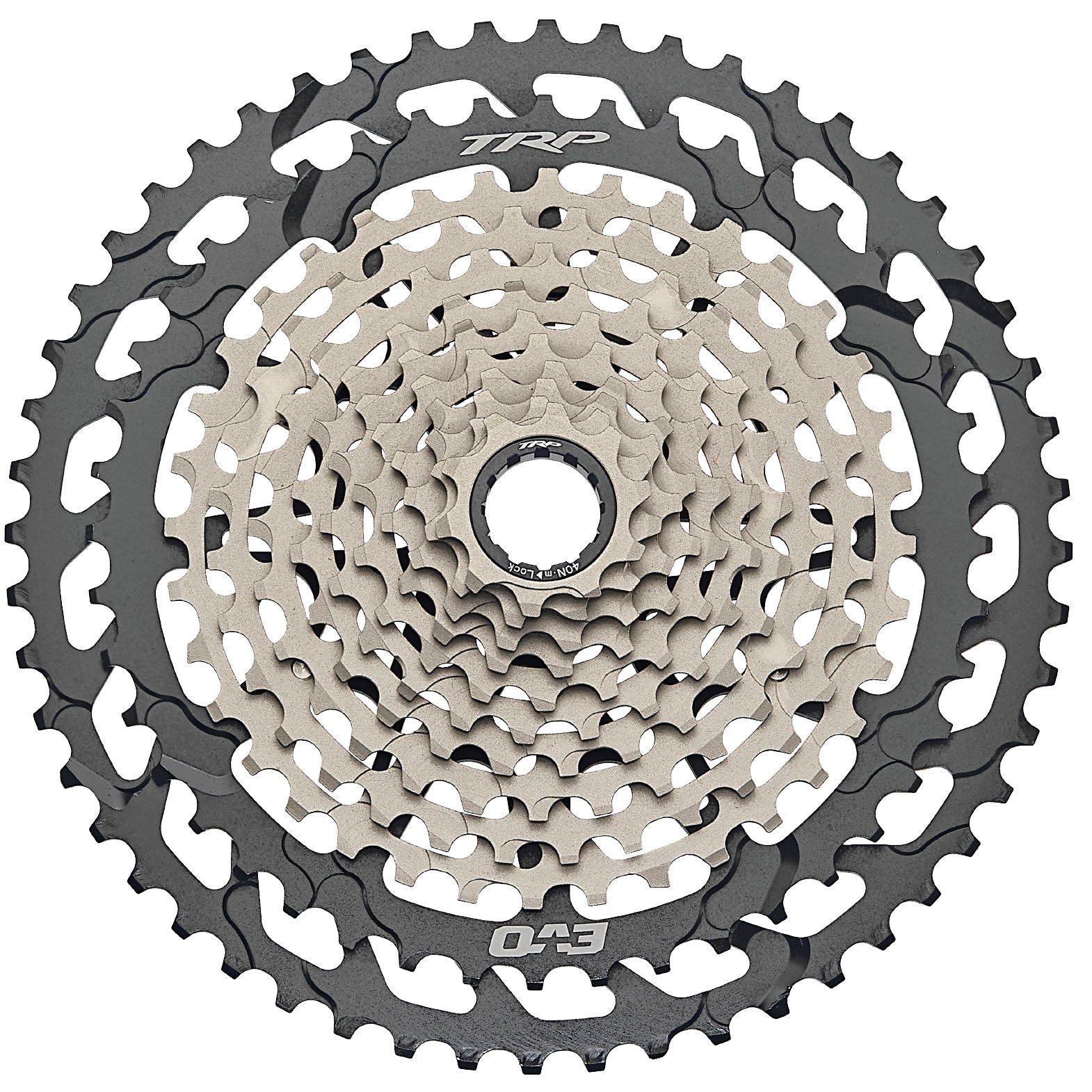 TRP EVO 12sp Cassette, 10-52t - Black/Silver-0
