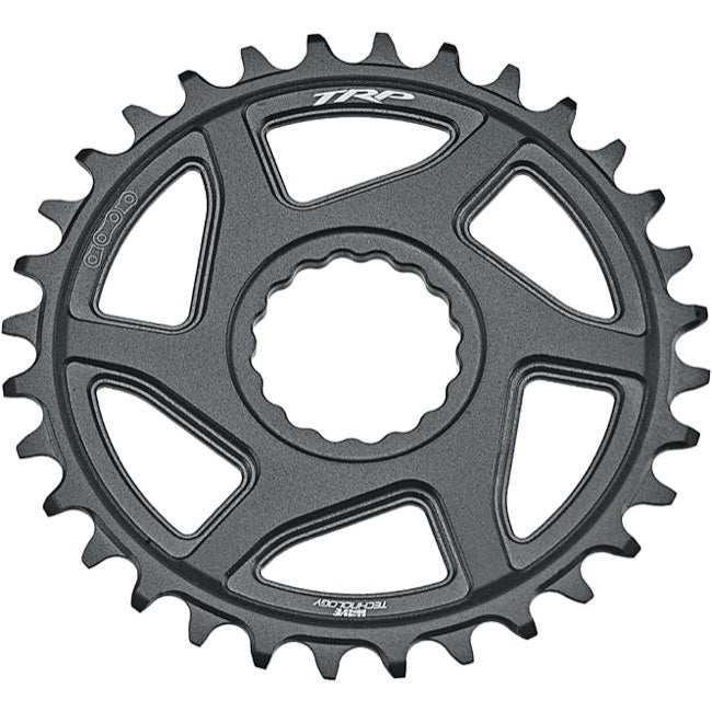 TRP Boost 3mm Offset Chainring, 32T - Black-0