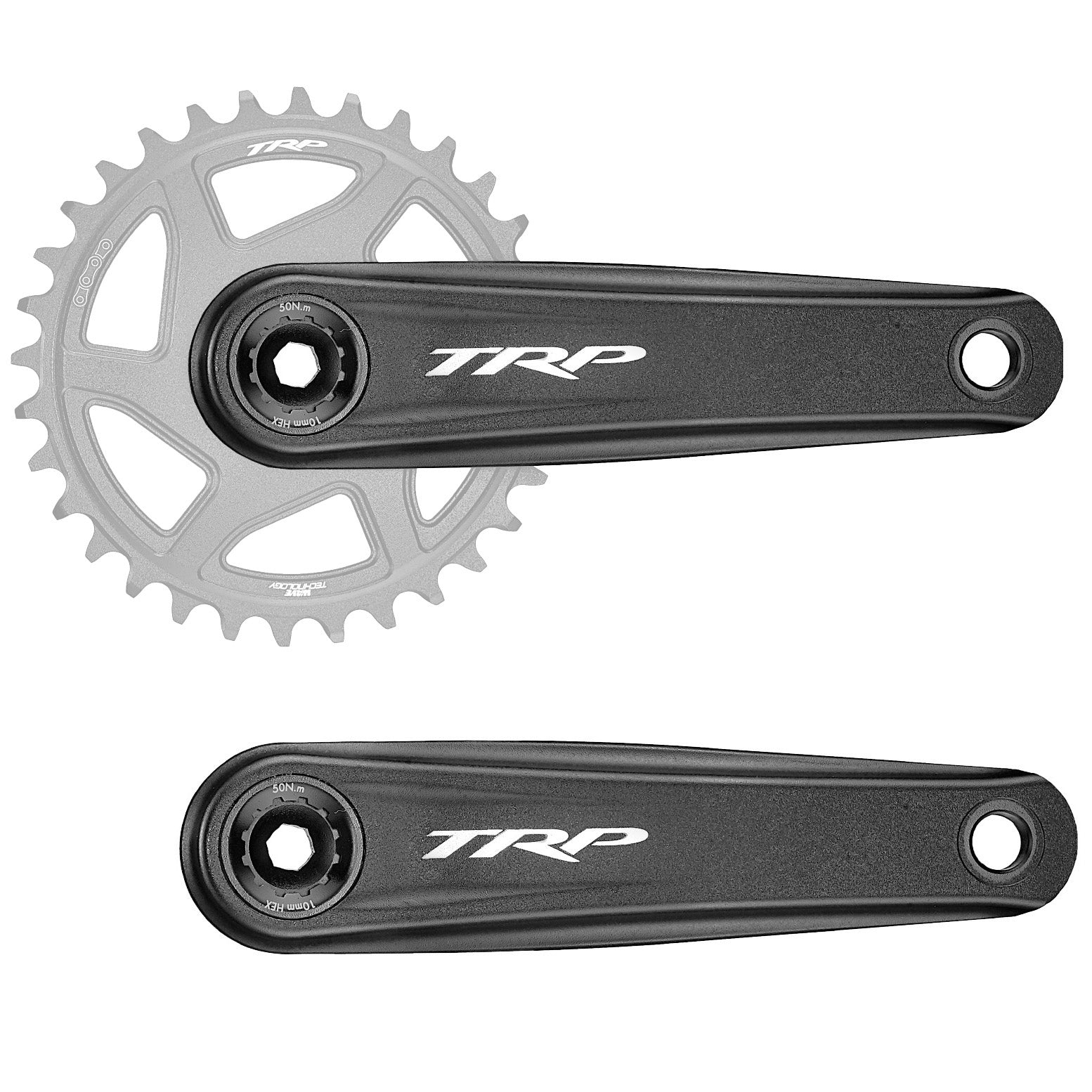 TRP EVO Crank Arms (No BB), 136 BB, 170mm-0