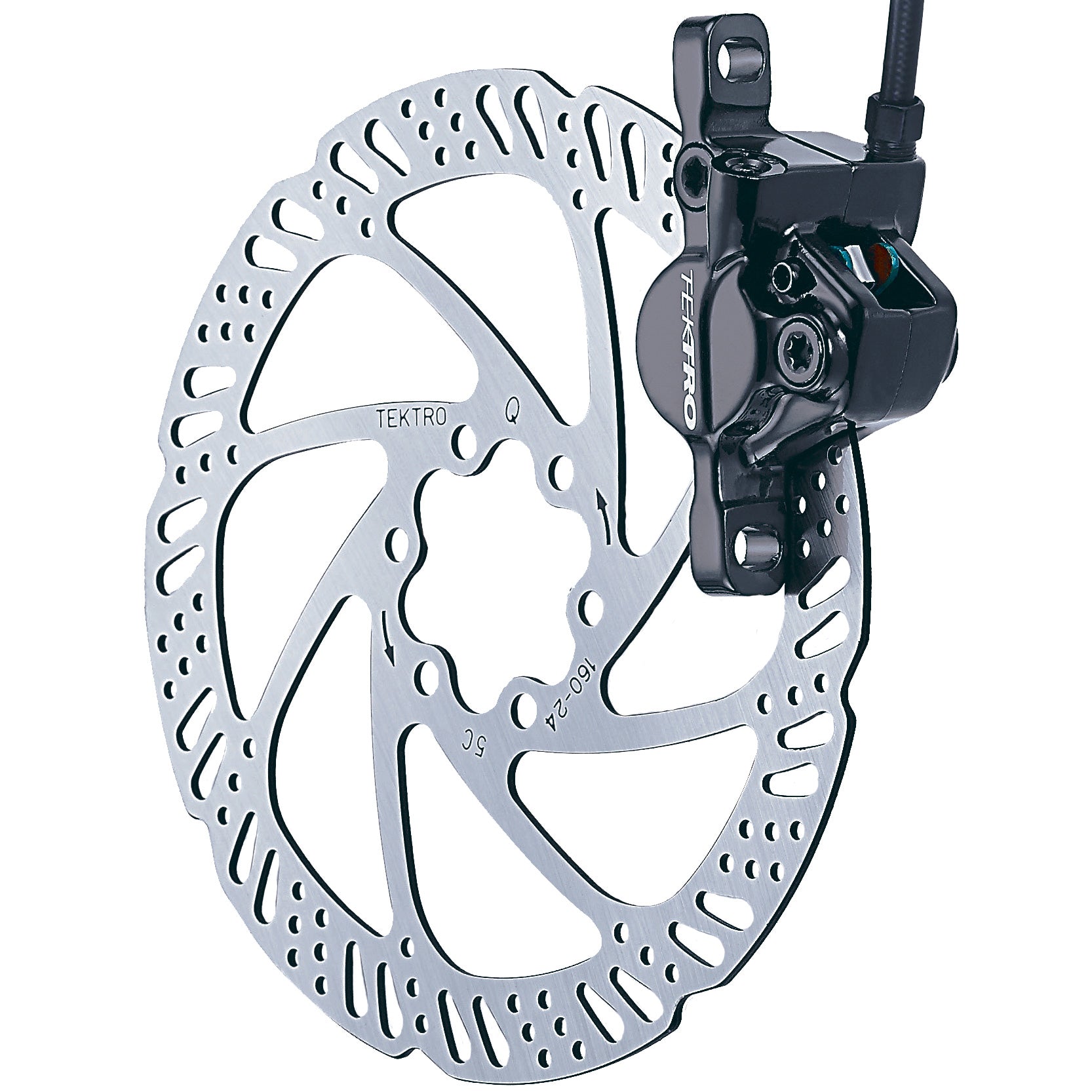 Tektro HD-M280 Disc Brake, Right, Black-0