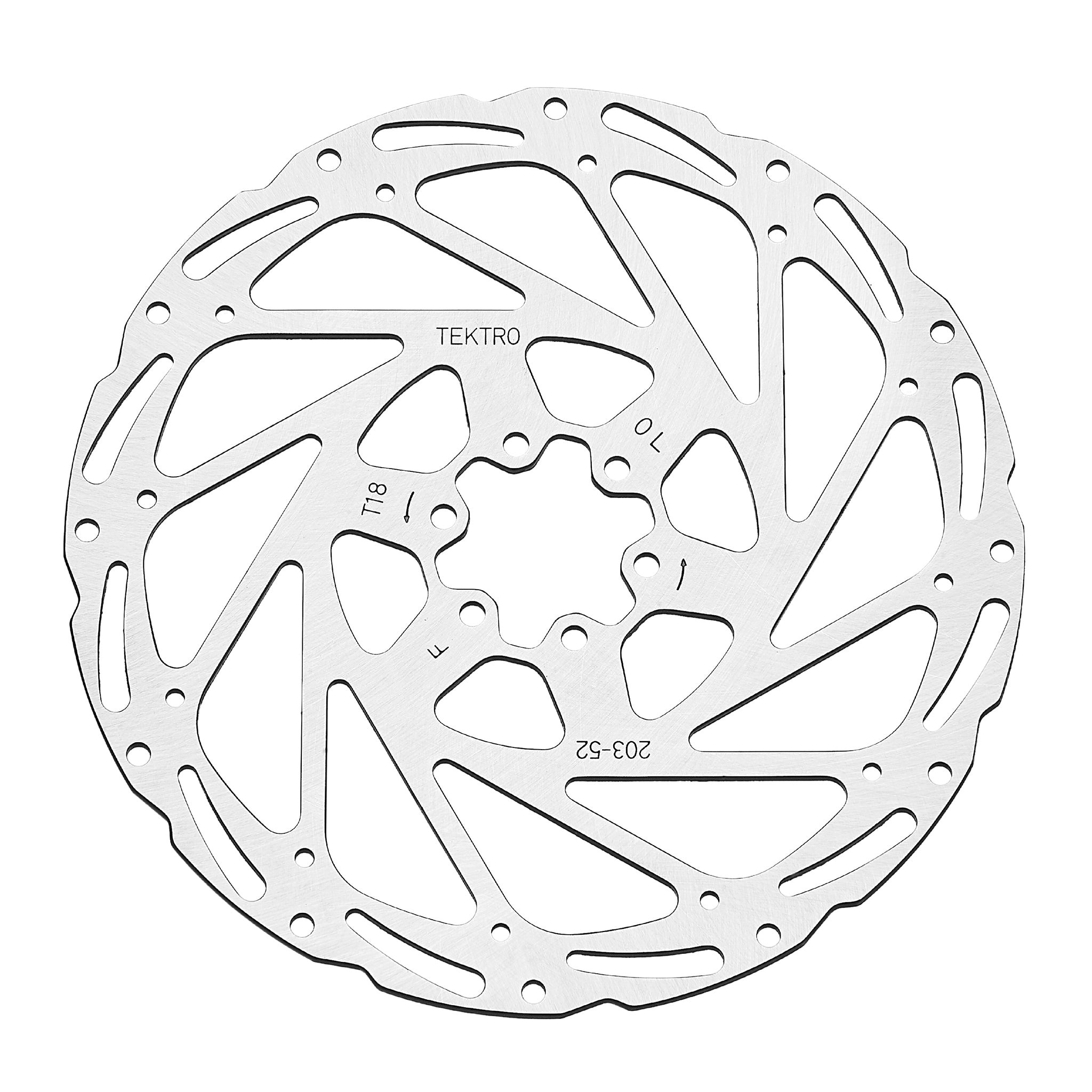 Tektro TR-52 Disc Brake Rotor, 160mm-0