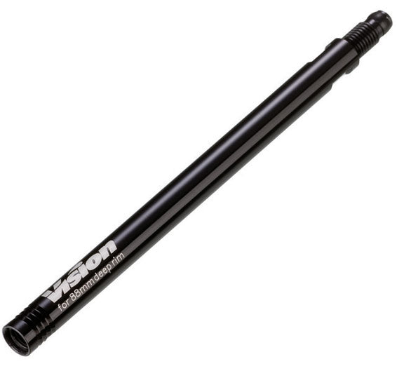 Vision Threaded Presta Extender, 80mm Black - Each  NLA-0
