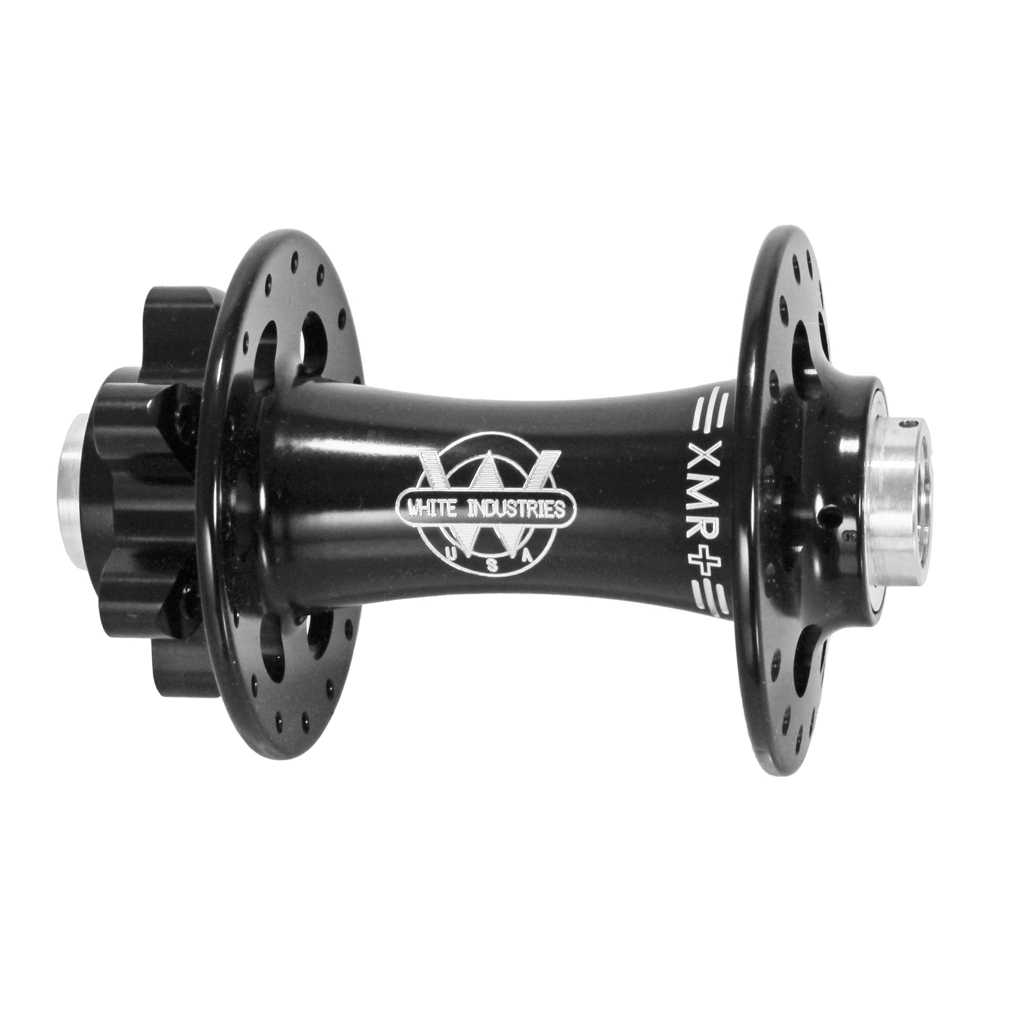 White Industries Front XMR+ TA Hub, 15x110mm Boost 28h, Black-0