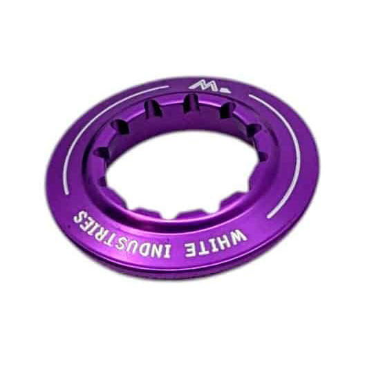 White Industries CenterLock Lockring, Internal, Purple, Each-0