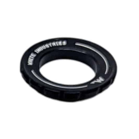 White Industries CenterLock Lockring, External, Black, Each-0