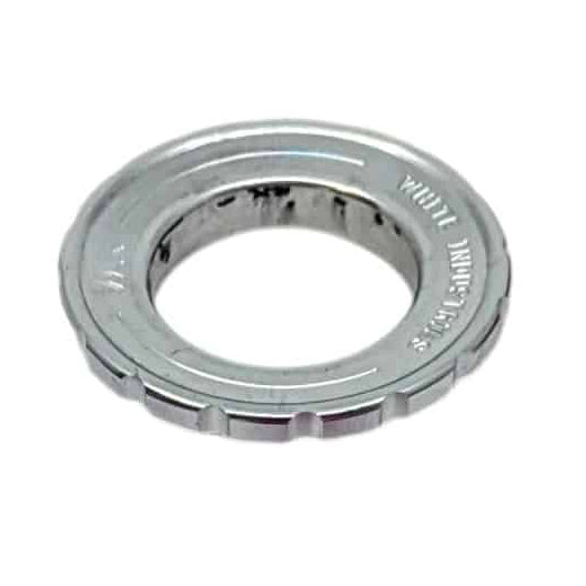 White Industries CenterLock Lockring, External, Silver, Each-0