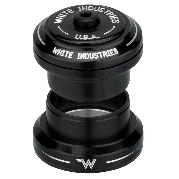 White Industries Headset EC34/28.6|EC34/30, Black-0