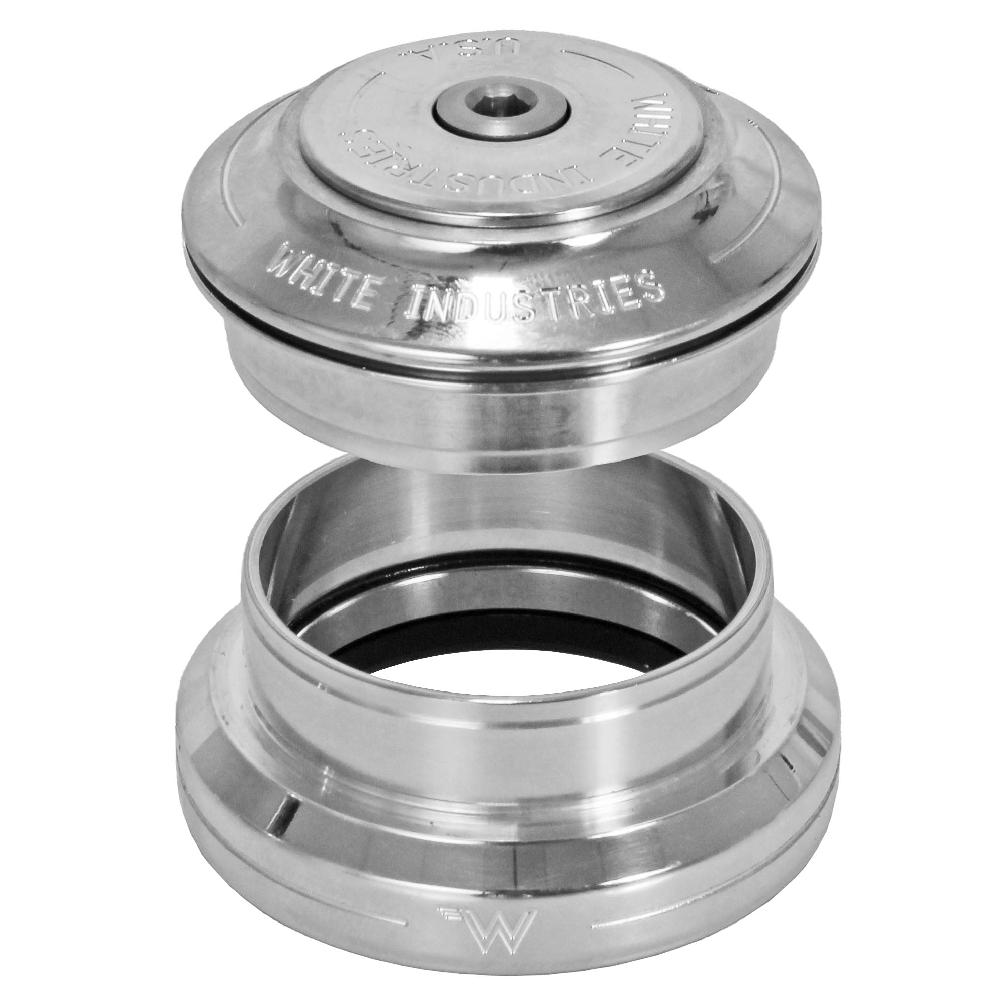 White Industries Headset ZS44/28.6|EC44/40, Silver-0