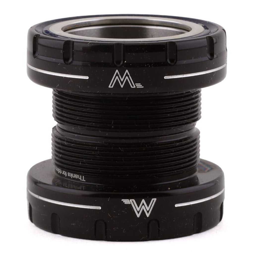 White Industries 30mm Bottom Bracket, BSA Thread, 68/73mm, Black-0