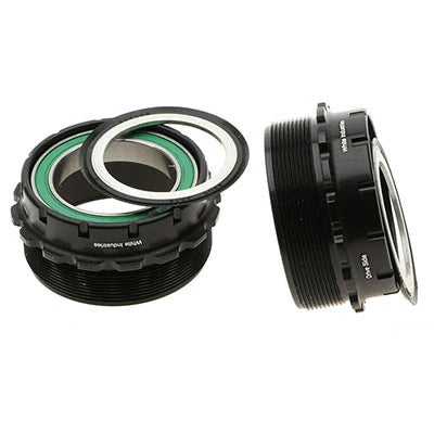 White Industries DUB Bottom Bracket, T47 68/73 External, Black-2