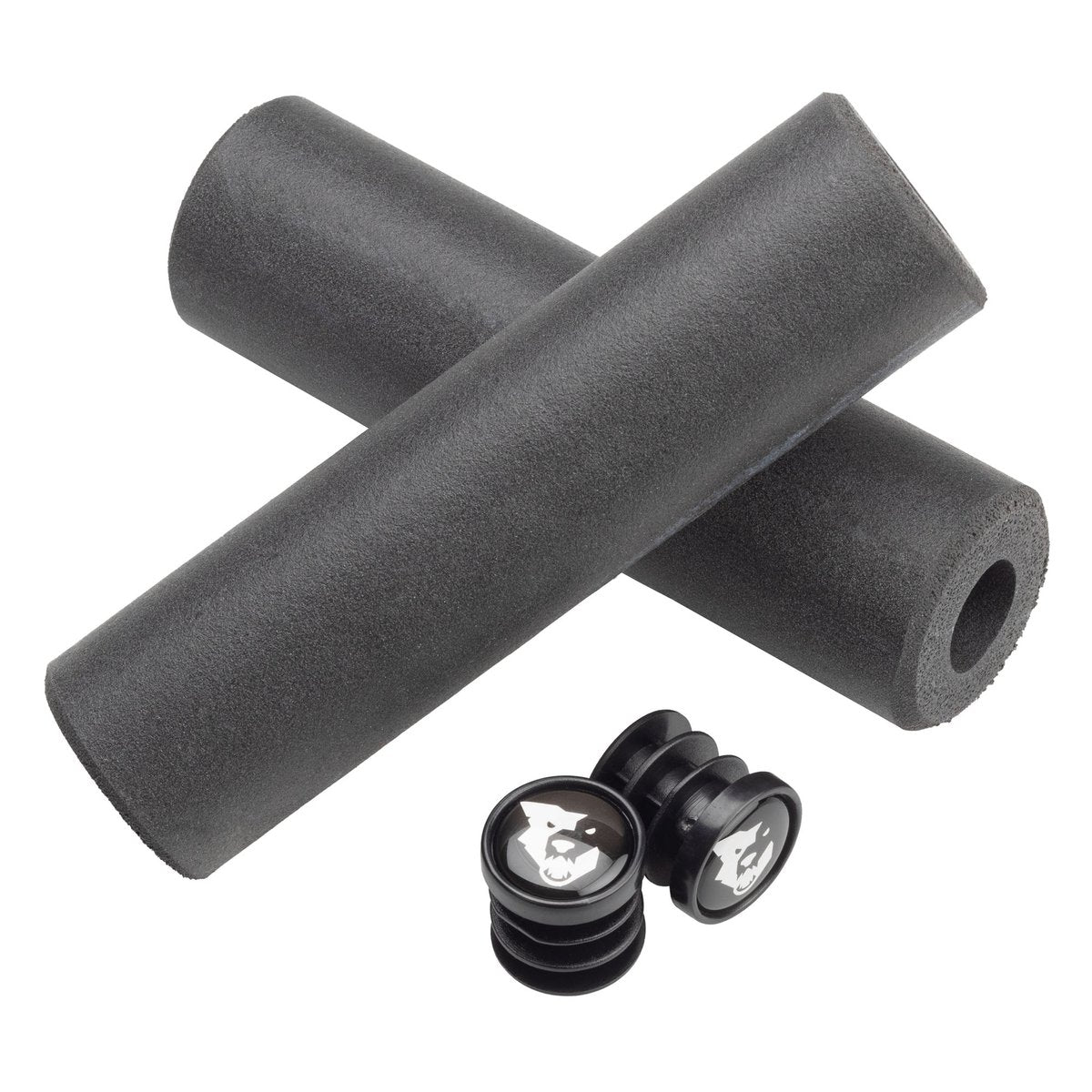 Wolf Tooth Components Mega FatPaw 11.5mm Thick Grip Set, Black-0