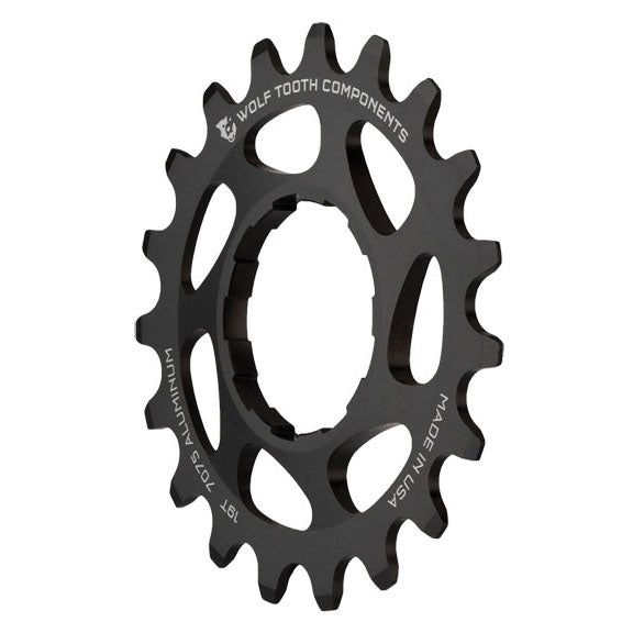 Wolf Tooth Components Aluminum Singlespeed Cog, 18t - Black-0