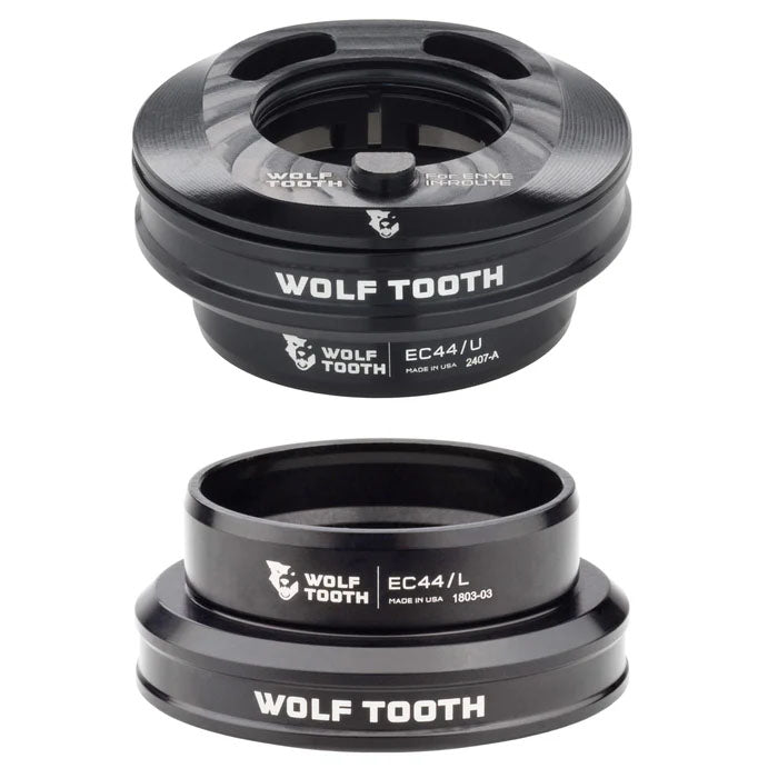 Wolf Tooth Components EC44 Premium Upper& Lower Headset for ENVE, Black-0