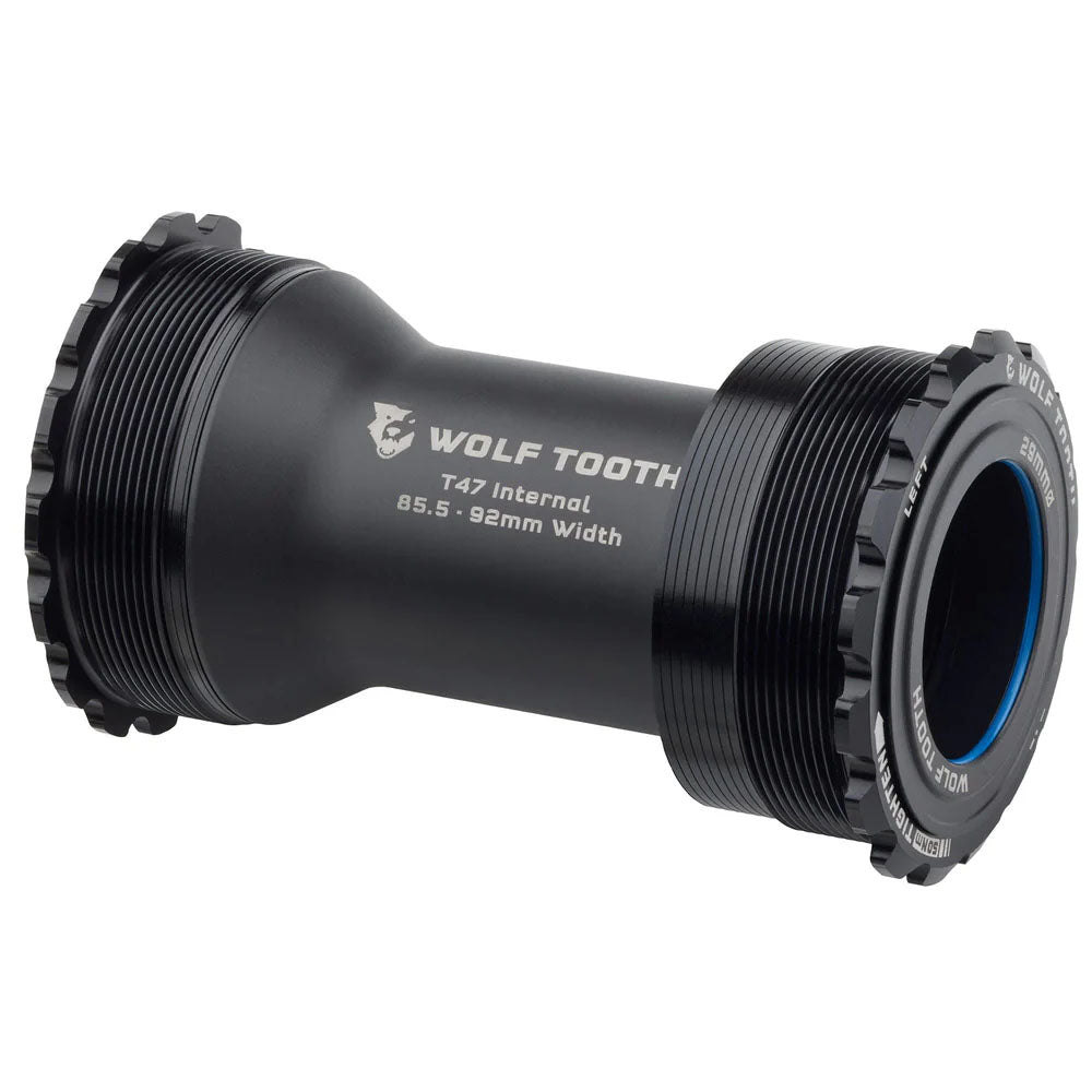 Wolf Tooth Components Bottom Bracket, T47 Internal, 29mm DUB, Black-0