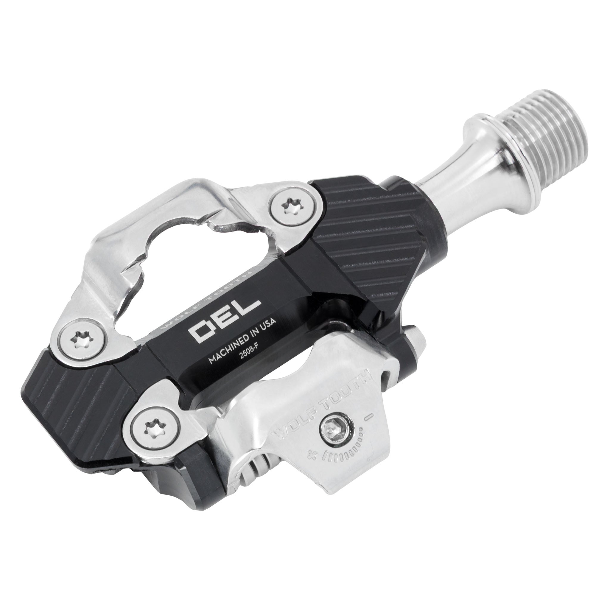 Wolf Tooth Components DEL Gravel Clipless Pedal, Black-0