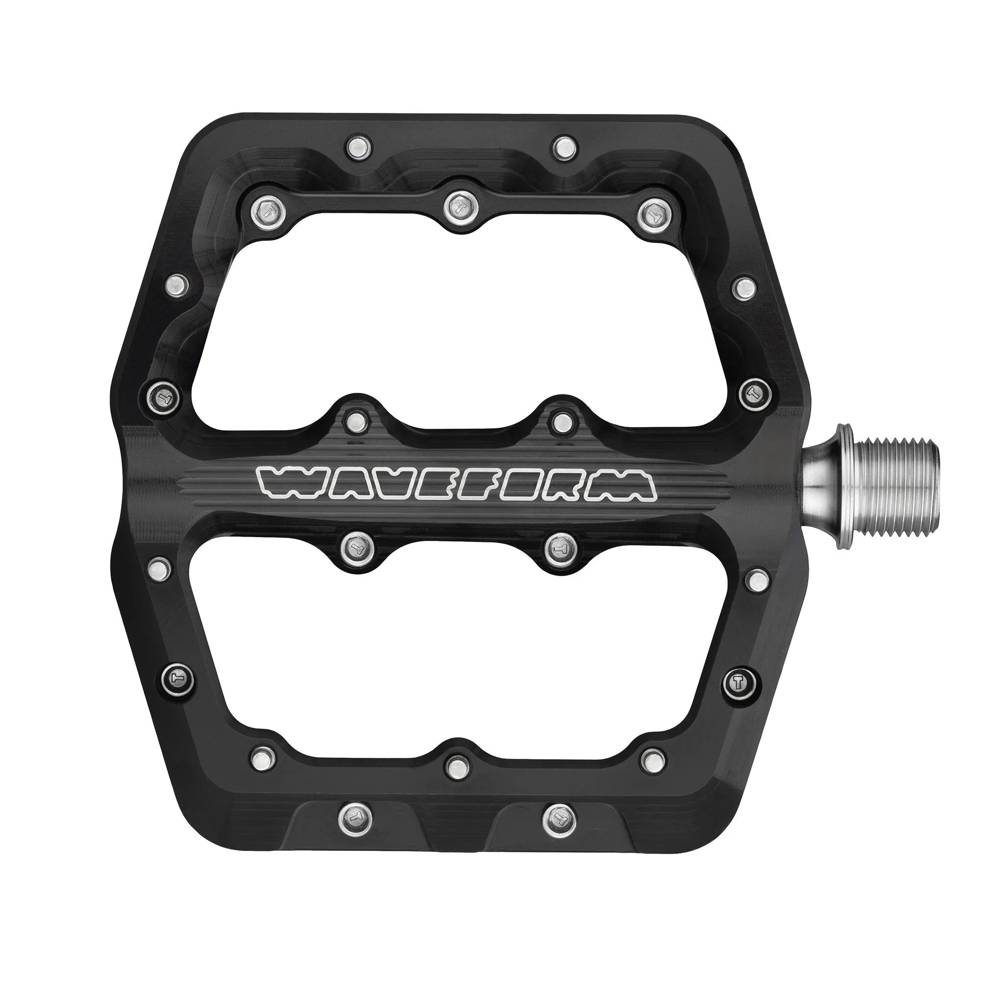 Wolf Tooth Components Waveform Platform Pedal, Small, Black-0