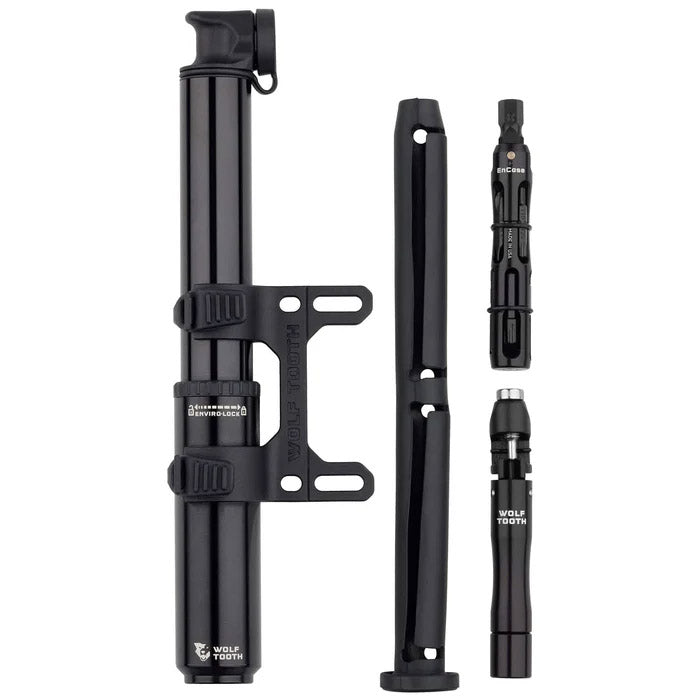 Wolf Tooth Components EnCase Pump, 85cc With Bit Wrench, Chain, Plug Tool-0