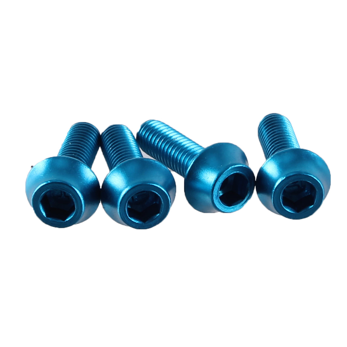 Wolf Tooth Components Aluminum Bottle Cage Bolt, 4 pcs - Teal-0