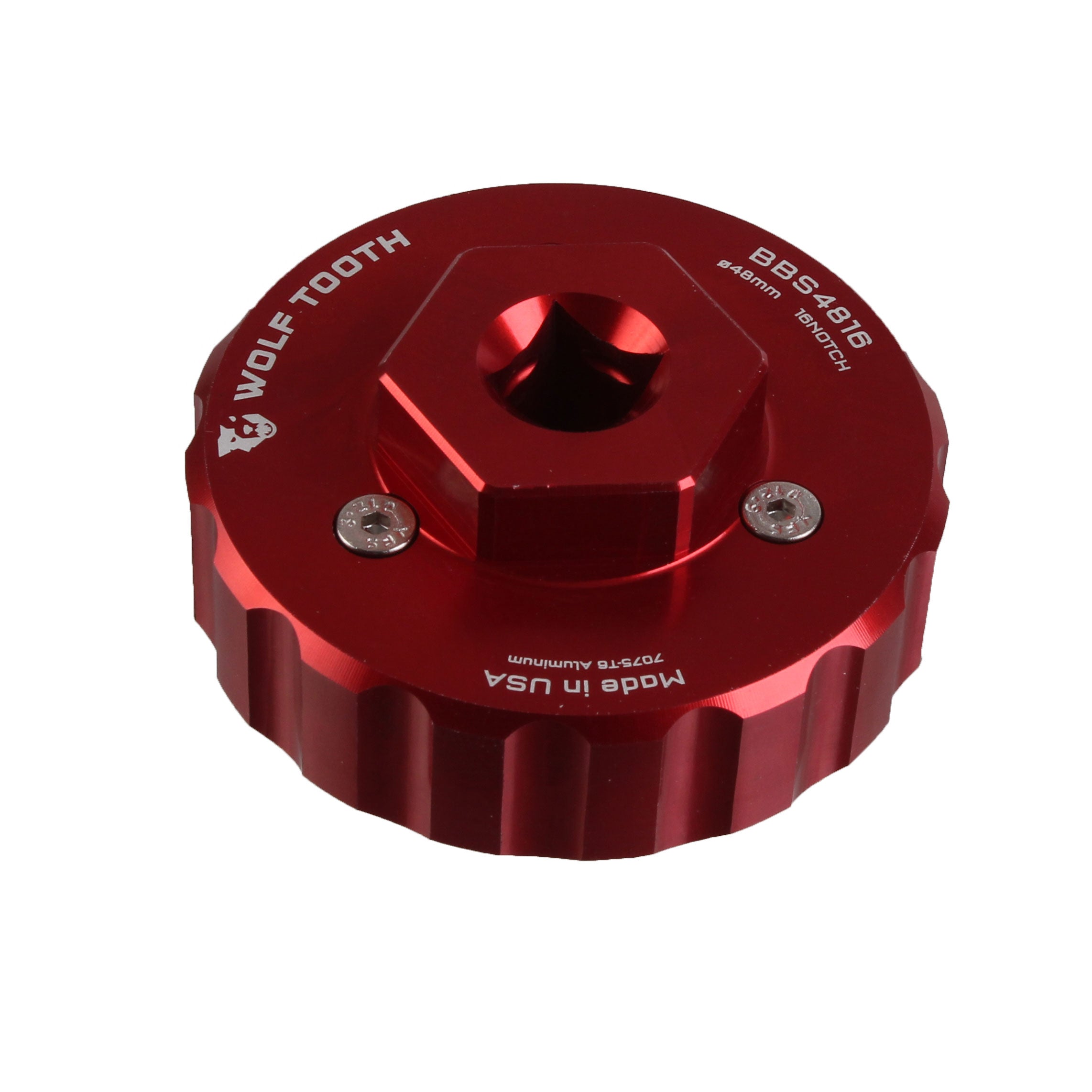 Wolf Tooth Components BB Socket Insert (48mm Cup, 16-Notch) for BB Wrench-0